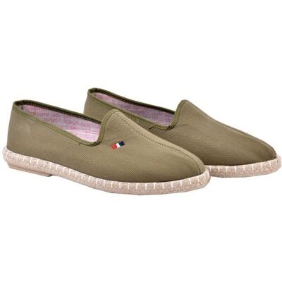 Espadrilles en Toile semelle antidérapante - OZABI - 48B2 KAKI - Homme - Blanc - Adulte Blanc - Publicité Espadrilles en Toile semelle antidérapante - OZABI - 48B2 KAKI - Homme - Blanc - Adulte Blanc - Publicité