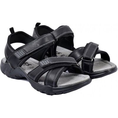 Sandales pour homme Ozabi - PREMIUM LBS Scratch - Noir 1850 Blanc - Publicité Sandales pour homme Ozabi - PREMIUM LBS Scratch - Noir 1850 Blanc - Publicité