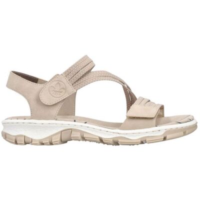 Sandales Rieker 68871 Beige - Publicité Sandales Rieker 68871 Beige - Publicité