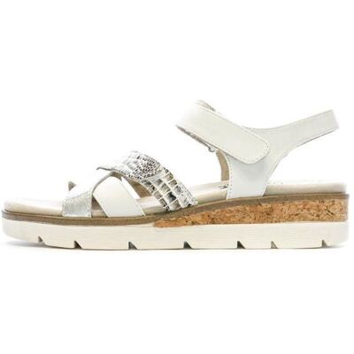 Sandales Blanches Femme RELIFEJubroie Blanc - Publicité Sandales Blanches Femme RELIFEJubroie Blanc - Publicité
