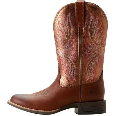 Bottes western femme Ariat Ranahan - sienna saddle - Publicité Bottes western femme Ariat Ranahan - sienna saddle - Publicité