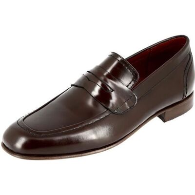 Chaussure Homme Mocassin ville en cuir verni Marron BELYM 675 - Belym Marron - Publicité Chaussure Homme Mocassin ville en cuir verni Marron BELYM 675 - Belym Marron - Publicité