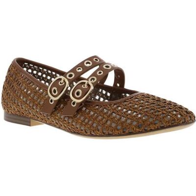 tamaris Ballerines talon décroché bas Marron - Publicité tamaris Ballerines talon décroché bas Marron - Publicité