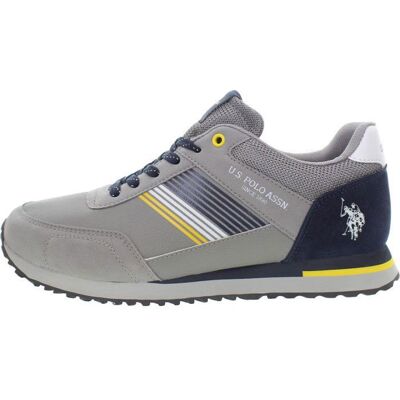 Baskets Homme US POLO ASSN Gris Gris - Publicité Baskets Homme US POLO ASSN Gris Gris - Publicité