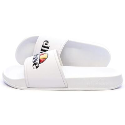 Claquettes Blanches Homme Ellesse Duke Blanc - Publicité Claquettes Blanches Homme Ellesse Duke Blanc - Publicité