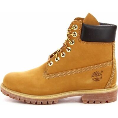 Bottes - Timberland - AF 6 IN Premium - Marron - Cuir - Lacets Marron - Publicité Bottes - Timberland - AF 6 IN Premium - Marron - Cuir - Lacets Marron - Publicité