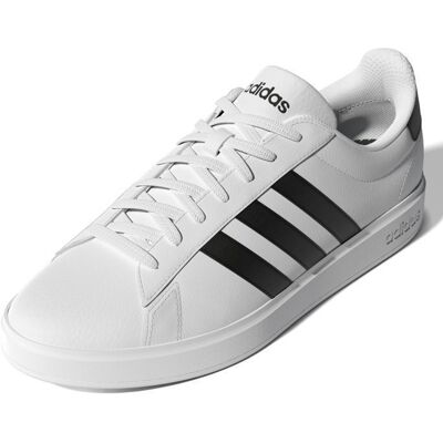 Adidas Chaussures Grand Court 2.0 - GW9195 Blanc Blanc - Publicité Adidas Chaussures Grand Court 2.0 - GW9195 Blanc Blanc - Publicité