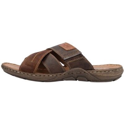 Sandales Cuir Rieker - Marron Marron - Publicité Sandales Cuir Rieker - Marron Marron - Publicité