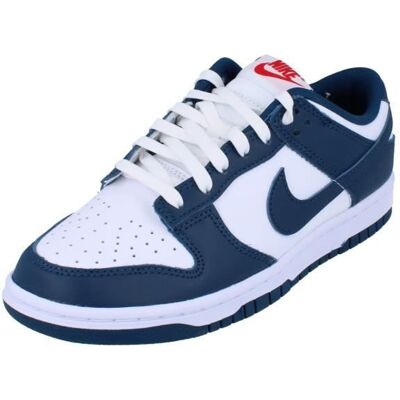 Baskets - NIKE - Dunk Low Retro - Couleur Bleu - Hommes - Lacets Bleu - Publicité Baskets - NIKE - Dunk Low Retro - Couleur Bleu - Hommes - Lacets Bleu - Publicité