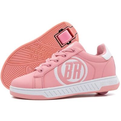 BREEZY ROLLERS Chaussures à roulettes - Classic - Rose/Blanc - Roue intégrée au talon - Enfant (Loisir) Rose - Publicité BREEZY ROLLERS Chaussures à roulettes - Classic - Rose/Blanc - Roue intégrée au talon - Enfant (Loisir) Rose - Publicité