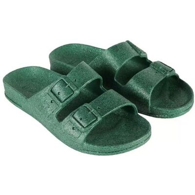 Sandales femme Cacatoès Carioca Vert - Publicité Sandales femme Cacatoès Carioca Vert - Publicité