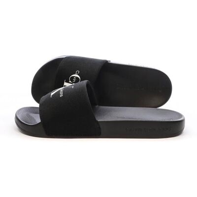 Claquettes Noires Homme Calvin Klein Jeans YW0YW01835 Noir - Publicité Claquettes Noires Homme Calvin Klein Jeans YW0YW01835 Noir - Publicité