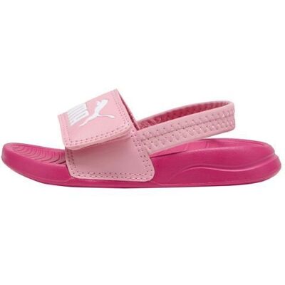 Sandales à Scratch Puma Inf Popcat 20 Backstrap AC Inf - Rose blanc Rose - Publicité Sandales à Scratch Puma Inf Popcat 20 Backstrap AC Inf - Rose blanc Rose - Publicité