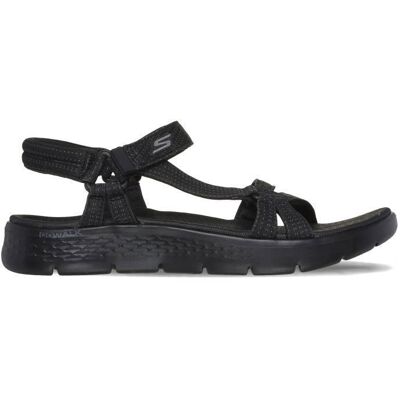 Sandales pour Femme - SKECHERS - Go Walk Flex - Noir - Synthétique - Scratch Noir - Publicité Sandales pour Femme - SKECHERS - Go Walk Flex - Noir - Synthétique - Scratch Noir - Publicité