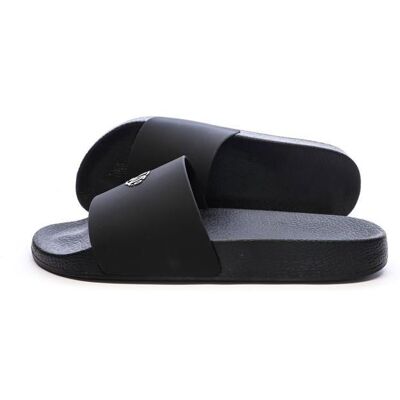 Claquettes Noir Homme Superdry Sd & Co Pool Slide Noir - Publicité Claquettes Noir Homme Superdry Sd & Co Pool Slide Noir - Publicité