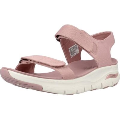 Sandale - nu-pieds SKECHERS 117919 - Femme - Rose - Compensé Rose - Publicité Sandale - nu-pieds SKECHERS 117919 - Femme - Rose - Compensé Rose - Publicité