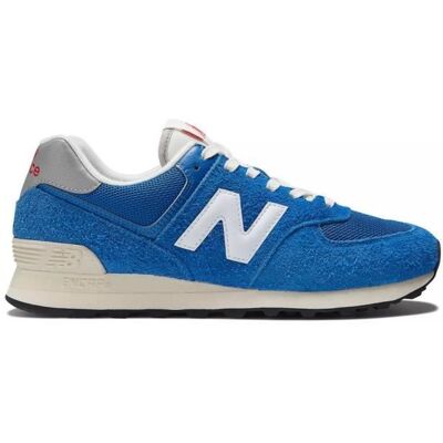 Chaussures NEW BALANCE 574 Bleu - Homme/Adulte - Textile - Lacets Bleu - Publicité Chaussures NEW BALANCE 574 Bleu - Homme/Adulte - Textile - Lacets Bleu - Publicité