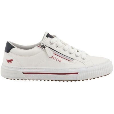 Baskets Mustang Baskets Mustang 15M0112008 Blanc Blanc - Publicité Baskets Mustang Baskets Mustang 15M0112008 Blanc Blanc - Publicité