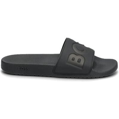 Claquette BOSS Aryeh Slid NPVLG Homme Noir – Style premium et confort quotidien - Noir - Publicité Claquette BOSS Aryeh Slid NPVLG Homme Noir – Style premium et confort quotidien - Noir - Publicité