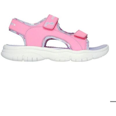 Sandales fille Skechers Flex Splash-Heart Galore Rose - Publicité Sandales fille Skechers Flex Splash-Heart Galore Rose - Publicité