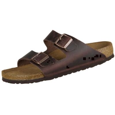 Sandales - BIRKENSTOCK - Arizona WB - Cuir nubuck huilé - Marron - Largeur étroite Marron - Publicité Sandales - BIRKENSTOCK - Arizona WB - Cuir nubuck huilé - Marron - Largeur étroite Marron - Publicité