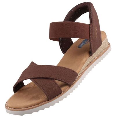 Skechers Sandales classiques pour Femme 114418-CHOC Marron Marron - Publicité Skechers Sandales classiques pour Femme 114418-CHOC Marron Marron - Publicité