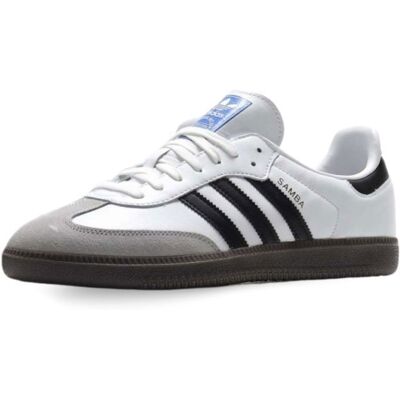 Adidas Chaussures Samba Og - B75806 Blanc Blanc - Publicité Adidas Chaussures Samba Og - B75806 Blanc Blanc - Publicité