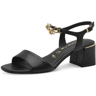 Chaussure pour Femme - Sandale nu pied - TAMARIS - Noir - Cuir souple Noir - Publicité Chaussure pour Femme - Sandale nu pied - TAMARIS - Noir - Cuir souple Noir - Publicité
