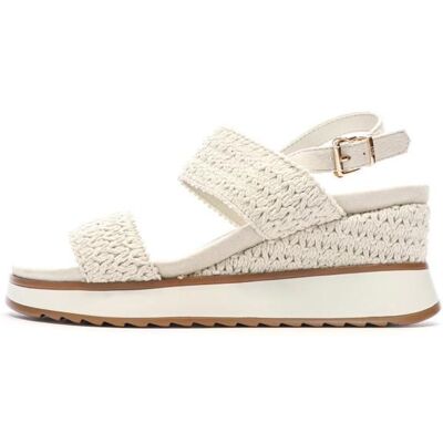 Sandales Ecru Femme XTI 143858-ECR Blanc - Publicité Sandales Ecru Femme XTI 143858-ECR Blanc - Publicité