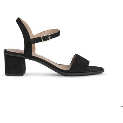 Sandales femme Geox Aurely - black Noir - Publicité Sandales femme Geox Aurely - black Noir - Publicité