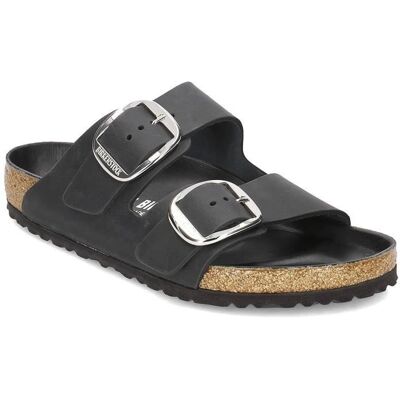 Chaussures BIRKENSTOCK Arizona Big Buckle Noir - Femme/Adulte Noir - Publicité Chaussures BIRKENSTOCK Arizona Big Buckle Noir - Femme/Adulte Noir - Publicité