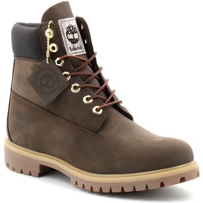 Boots Homme Timberland Premium 6 inch Waterproof Boot - Marron - Homme - Red briar - Imperméable - Isolant Pr Marron - Publicité Boots Homme Timberland Premium 6 inch Waterproof Boot - Marron - Homme - Red briar - Imperméable - Isolant Pr Marron - Publicité