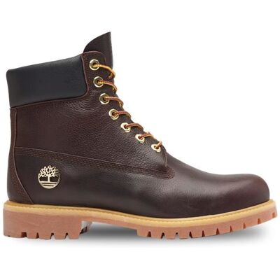 Bottes - TIMBERLAND - Premium 6-Inch - Imperméables - Cuir - Marron Marron - Publicité Bottes - TIMBERLAND - Premium 6-Inch - Imperméables - Cuir - Marron Marron - Publicité