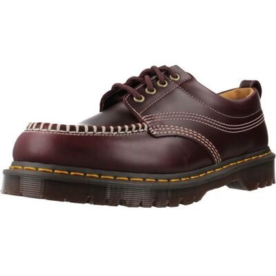 Mocasines Mujer Modèle Chaussure Dr. Martens Modèle Lowell - Coleur Bordeaux Rouge - Publicité Mocasines Mujer Modèle Chaussure Dr. Martens Modèle Lowell - Coleur Bordeaux Rouge - Publicité