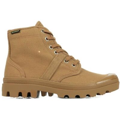 Boots Palladium Pallabrousse - Femme - Cinnamon - Tige en coton bio - Semelle en caoutchouc durable Marron - Publicité Boots Palladium Pallabrousse - Femme - Cinnamon - Tige en coton bio - Semelle en caoutchouc durable Marron - Publicité