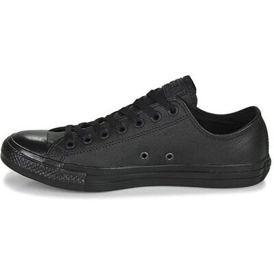 Basket Converse All Star Mono Leather - Ref. 135253C Noir - Publicité Basket Converse All Star Mono Leather - Ref. 135253C Noir - Publicité
