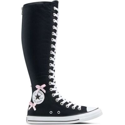Baskets Converse Chuck Taylor All Star XXHI Bows Studs Noir Mixte Noir - Publicité Baskets Converse Chuck Taylor All Star XXHI Bows Studs Noir Mixte Noir - Publicité