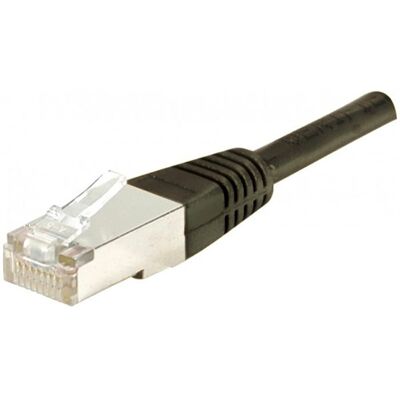 CONECTICPLUS Câble Ethernet Cat6 30m blindé noir - Publicité CONECTICPLUS Câble Ethernet Cat6 30m blindé noir - Publicité