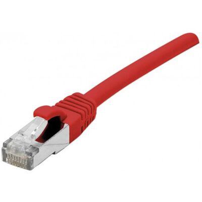 CONECTICPLUS Câble Ethernet Cat6a 1.50m surblindé snagless LSOH rouge - Publicité CONECTICPLUS Câble Ethernet Cat6a 1.50m surblindé snagless LSOH rouge - Publicité