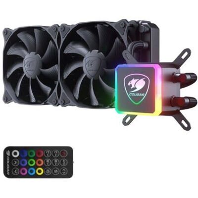 Refroidisseur liquide - Cougar Gaming - AQUAARGB240 - 240 mm - ARGB - Haute compatibilité Noir - Publicité Refroidisseur liquide - Cougar Gaming - AQUAARGB240 - 240 mm - ARGB - Haute compatibilité Noir - Publicité
