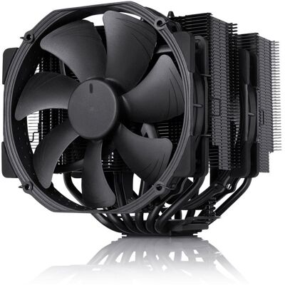 Ventilateur de processeur Noctua NH-D15 Chromax Black - Noir - 140 mm - 19.2 - 24.6 dBA - 300-1500 rpm Noir - Publicité Ventilateur de processeur Noctua NH-D15 Chromax Black - Noir - 140 mm - 19.2 - 24.6 dBA - 300-1500 rpm Noir - Publicité