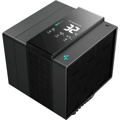 DEEPCOOL - ASSASSIN IV VC Vision - R-ASN4-BKNVMD-G - Ventirad CPU - Noir - Ecran magnétique - 7 Calloducs -TDP 300W Noir - Publicité DEEPCOOL - ASSASSIN IV VC Vision - R-ASN4-BKNVMD-G - Ventirad CPU - Noir - Ecran magnétique - 7 Calloducs -TDP 300W Noir - Publicité