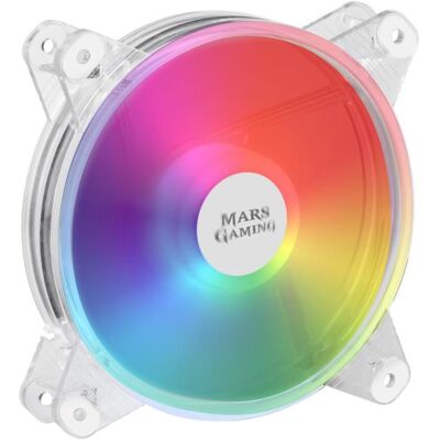 Mars Gaming MFD - Ventilateur 120mm RGB -Ultra Silencieux 14dB - Transparent - Publicité Mars Gaming MFD - Ventilateur 120mm RGB -Ultra Silencieux 14dB - Transparent - Publicité