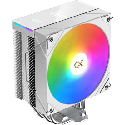 Ventirad CPU - XIGMATEK AK4 Digital Arctic - AMD AM5/AM4 - Ventilateur 1x 120 mm ARGB - Blanc Blanc - Publicité Ventirad CPU - XIGMATEK AK4 Digital Arctic - AMD AM5/AM4 - Ventilateur 1x 120 mm ARGB - Blanc Blanc - Publicité