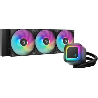 DEEPCOOL - LE360 - Watercooling AIO - 360 mm - Noir - ARGB - Publicité DEEPCOOL - LE360 - Watercooling AIO - 360 mm - Noir - ARGB - Publicité