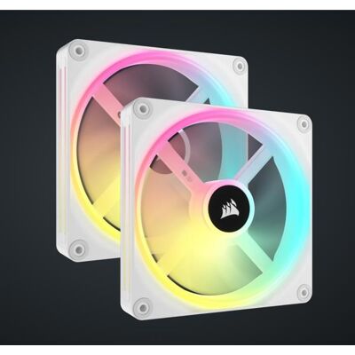 Ventilateur - CORSAIR - iCUE LINK QX140 RGB - 140mm - 2000 tr/min - Eclairage RGB Blanc - Publicité Ventilateur - CORSAIR - iCUE LINK QX140 RGB - 140mm - 2000 tr/min - Eclairage RGB Blanc - Publicité