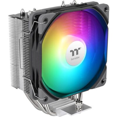 THERMALTAKE - UX400 ARGB Sync - CL-P142-AL12SW-A - Ventirad CPU - Ventilateur 1x 120 mm ARGB - Noir Noir - Publicité THERMALTAKE - UX400 ARGB Sync - CL-P142-AL12SW-A - Ventirad CPU - Ventilateur 1x 120 mm ARGB - Noir Noir - Publicité