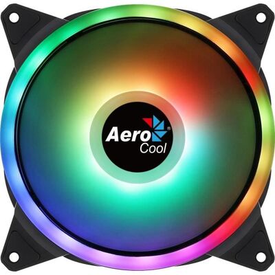 Ventilateur pour boitier PC - AEROCOOL - Duo 14 ARGB - 140mm - 1000 TPM - 23 2 dBA Noir - Publicité Ventilateur pour boitier PC - AEROCOOL - Duo 14 ARGB - 140mm - 1000 TPM - 23 2 dBA Noir - Publicité