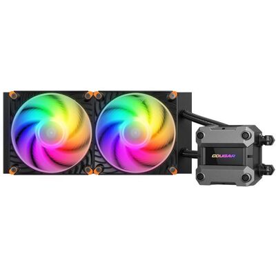 Refroidisseur Gaming - COUGAR - POSEIDON ULTRA240 - Noir - AIO 240mm - ARGB personnalisable Noir - Publicité Refroidisseur Gaming - COUGAR - POSEIDON ULTRA240 - Noir - AIO 240mm - ARGB personnalisable Noir - Publicité