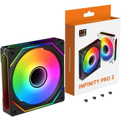 XIGMATEK Infinity PRO 3 - Ventilateur 120 mm - Noir Noir - Publicité XIGMATEK Infinity PRO 3 - Ventilateur 120 mm - Noir Noir - Publicité